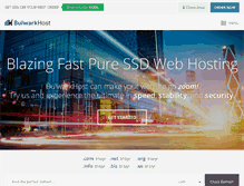 Tablet Screenshot of bulwarkhost.com